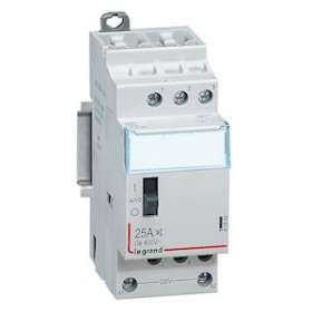 Contacteur domestique CX³ silencieux bobine 230V~ -3P 400V~ 25A - 3F -2 modules|Legrand-LEG412502
