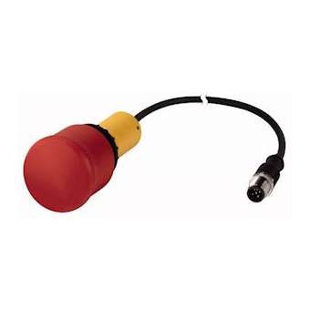 Arrêt d'urg.45mm,verr.trac.,2O,0,2m,M12A|Eaton industries-EONC22-PV-K02-P10