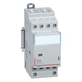 Contacteur de puissance bobine 230V~ - 4P - 400V~~ - 25 A - 4F - 2 modules|Legrand-LEG412535