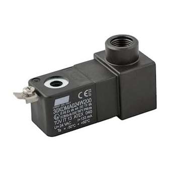 Bobine 30mm d09 24v dc 3w aTéx2|Aignep-AIGSOLX2024C1000