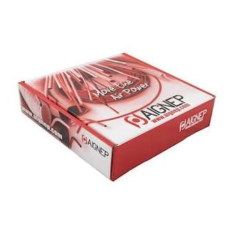Tube pa - rouleaux 100mt 6-4 noir|Aignep-AIGTB126-4NE