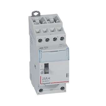 Contacteur puissance CX³ silencieux bobine 230V~ -4P 400V~ 25A - 4F -2 modules|Legrand-LEG412561