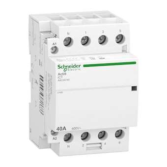 Acti9 iDT40 CT - contacteur tête de groupe - 40A 3P+N 4NO 230/240VAC 50HZ|Schneider Electric-SCHA9C24740