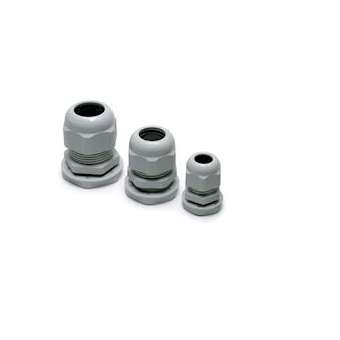 Presse-étoupe avec écrou en polyamide IP68 Pg16 gris (RAL 7035)|Cembre-CMB1900.16-X