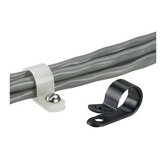 Fixed Dia Clamp,.50' (12.7mm) Bundle,|Panduit Composants Industriels-PNUCCH50-S10-M