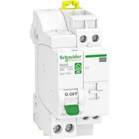 Resi9 XE - combiné disj+contacteur - 1P+N - 20A - courbe C - embrochable|Schneider Electric-SCHR9ECT620
