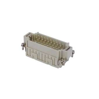 Insert mâle à lame de pression 27P+T 10A - 400V- gabarit 77.27 - série CDS|Ilme-IL1CDSM27