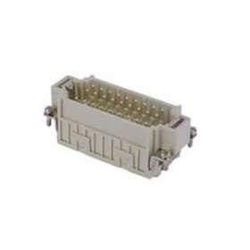 Insert mâle à lame de pression 27P+T 10A - 400V- gabarit 77.27 - série CDS|Ilme-IL1CDSM27