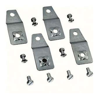 Pattes de fixation murale orion plus + vis de fixation M6x12 métalliques|Hager-HAGFL85Z