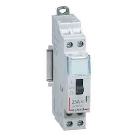 Contacteur domestique CX³ silencieux bobine 230V~ -2P 250V~ 25A - O+F -1 module|Legrand-LEG412500