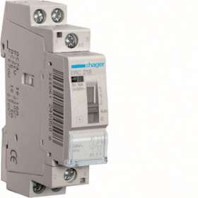 Relais de commande 16A, 1F+1O, 230V|Hager-HAGERC218