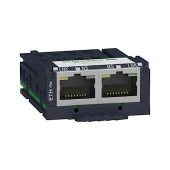 Harmony - module de comm. - réseau Modbus/TCP pour ZBRN1 - 2 connecteurs RJ45|Schneider Electric-SCHZBRCETH