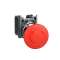 Harmony XB4 - bouton arrêt urgence - D40 - pousser tourner - rouge - 1O+1F - vi