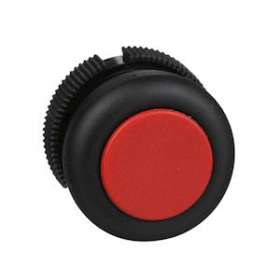 Harmony XAC - tête bouton poussoir - capuchonné - rouge|Schneider Electric-SCHXACA9414