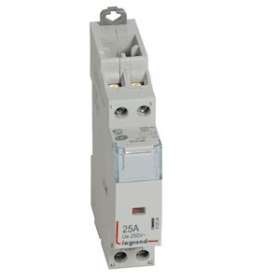 Contacteur de puissance bobine 230V~ - 2P - 250V~~ - 25 A - 2 O - 1 module|Legrand-LEG412524