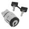 Harmony XB4 - tête bouton tournant à clé 520E - D22 - 2 pos fix - retr GD|Schneider Electric-SCHZB4BG414