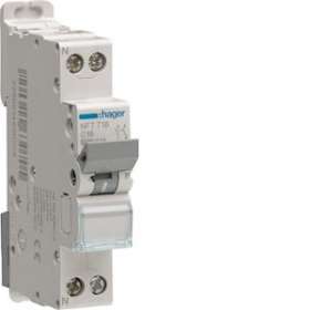 Disjoncteur 1P+N 4.5-6kA courbe C - 2A 1 module|Hager-HAGMJT702