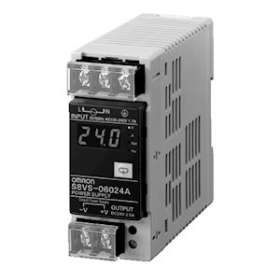 Alimentations s8vs, 24vc.c./2,5a, 60w, rail din, primaire 100-240vc.a., boîtier|Omron electronics-OMRS8VS-06024A