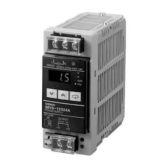 Alimentations s8vs, 24vc.c./5a, 120w, rail din, primaire 100-240vc.a., boîtier f|Omron electronics-OMRS8VS-12024A