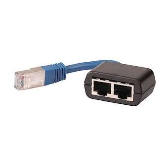 TE RJ45 2 PRISES pour DC1 DA1|Eaton industries-EONDX-SPL-RJ45-2SL1PL