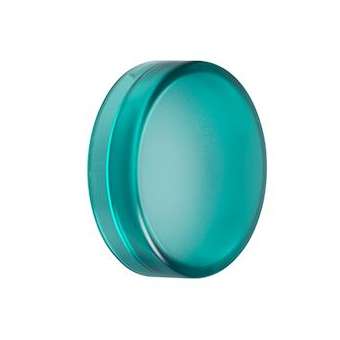 Harmony - cabochon lisse - pour voyant DEL - D22 - vert|Schneider Electric-SCHZBV0133