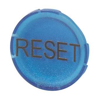 Verrine pour boutons-poussoirs, plate bleue, RAZ|Eaton industries-EONM22-XDL-B-GB14