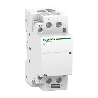 Acti9, iCT contacteur 63A 2NO 220...240VCA 50Hz|Schneider Electric-SCHA9C20862