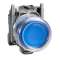 Harmony XB4 - bouton poussoir lumineux impuls Atx - D22 - bleu - 1F - 24V - vis|Schneider Electric-SCHXB4BP683B5EX
