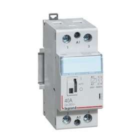 Contacteur de puissance CX³ bobine 230V~ - 2P 250V~ - 40A - 2F - 2 modules|Legrand-LEG412545