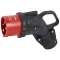 Fiche mobile coudée Hypra IP44 16A - 380V~ à 415V~ - 3P+T - caoutchouc|Legrand-LEG052153