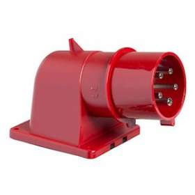 PratiKa - socle de connecteur industriel - 32 A - 3P+N+T - 380-415 V CA - IP44|Schneider Electric-SCH81821