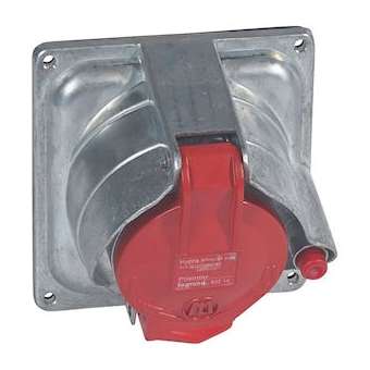 Prisinter fixe Hypra IP44/55 16A - 380V~ à 415V~ - 3P+N+T - métal|Legrand-LEG052214