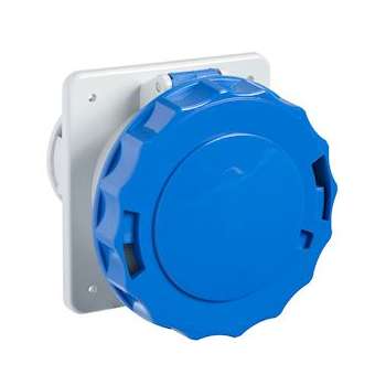 PratiKa - prise industrielle droite CEE - 63A 3P 230V 6U - IP67|Schneider Electric-SCH81678