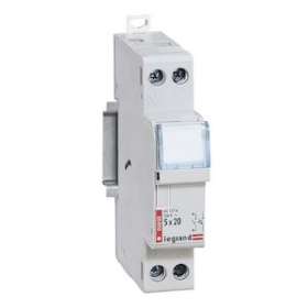 Coupe-circuit domestique - 1P+N - cartouche cylind miniat - 250V~~|Legrand-LEG005802