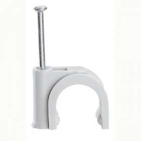 Attache Fixfor grise RAL7035 pour câble rond D5mm|Legrand-LEG031524