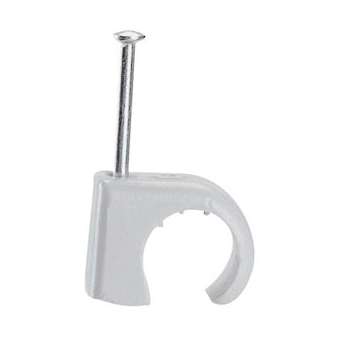 Cavaliers Multifix x 100 - souples - pour câble D10mm à D14 mm - gris|Legrand-LEG098317
