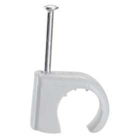 Cavaliers Multifix x 100 - souples - pour câble D10mm à D14 mm - gris|Legrand-LEG098317