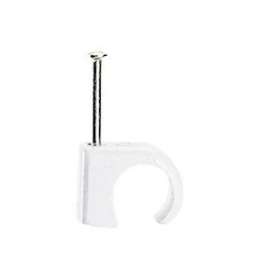 Cavaliers Multifix x 100 - souples - pour câble D7mm à D10 mm - blanc|Legrand-LEG098331