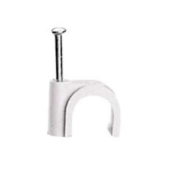 Cavaliers Multifix x 20 - souples - pour câble D5mm à D7 mm - blanc|Legrand-LEG098380