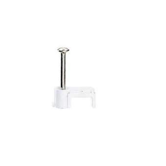 Cavaliers Fixfor x 100 - pour câble méplat 2x1mm² - boîte - blanc|Legrand-LEG098339