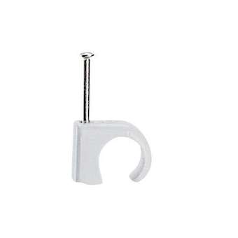 Cavaliers Multifix x 20 - souples - pour câble D7mm à D10 mm - blister - gris|Legrand-LEG098366