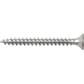 Vis bois aggloméré tête fraisée Pozidriv en acier zingué D 4.5 x 50 mm (x 100)|Bizline-BIZ770014