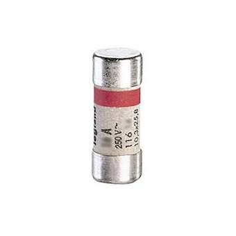Cartouche cylindrique domestique 10,3x25,8mm sans voyant - 6A|Legrand-LEG011606