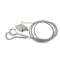 Kit 1m. filin 2.5mm dble mousqueton +1 verrou MM