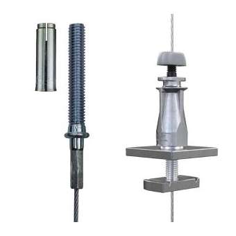 UniGrip N2 (55kg) câble L5m embout Fileté M10 (EF10)|Gripple-GPPUGR25EF10