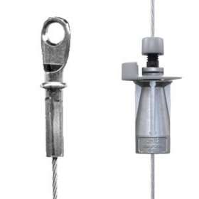 UniGrip N2 (55kg) câble L2m embout Oeillet (EO)|Gripple-GPPUG22EO