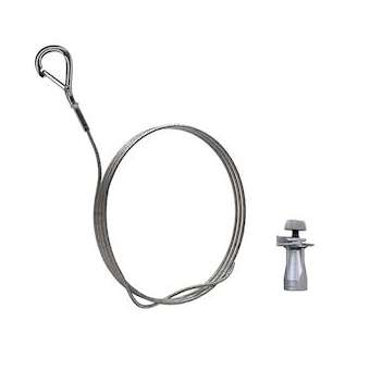 UniGrip N2 (55kg) câble L3m embout Crochet (EC)|Gripple-GPPUG23EC