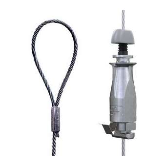 UniGrip QT N2 (55kg) câble L3m embout boucle (FR)|Gripple-GPPUGT23FR