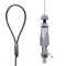 UniGrip sortie latérale M6 N2 (55kg) câble L1m embout Boucle (FR)