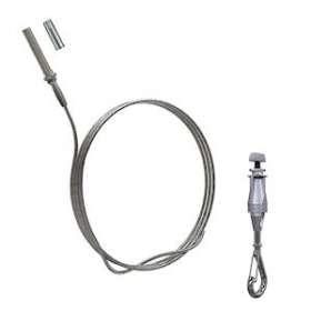 UniGrip Crochet N2 (55kg) câble L10m embout Fileté M8 MM (EF8)|Gripple-GPPUGH210EF8